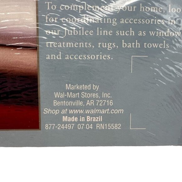 Jubilee 180 Thread Count Soft Percale Two Standard Pillowcases Cotton Polyester - Picture 5 of 5